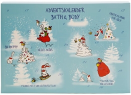 Adventskalender Bath & Body für Erwachsene und Kinder - Kosmetik Weihnachtskalender mit 24 Überraschungen für SIE und IHN - Nic and the Bee - von matrasa -