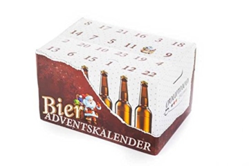 Bier Adventskalender 'Bayerisches Bier' (24 Flaschen / 6,0% vol.) - 