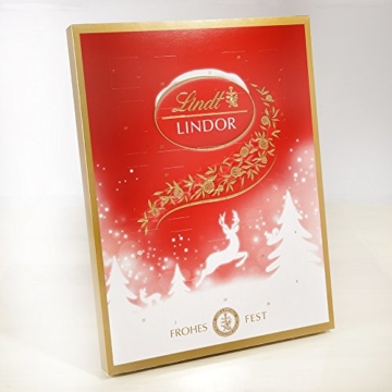 Lindt & Sprüngli Lindor Adventskalender, 1er Pack (1 x 290 g) - 