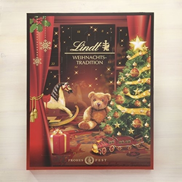 Lindt & Sprüngli Weihnachts-Tradition Adventskalender, 1er Pack (1 x 250 g) - 