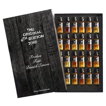 Whisky-World Adventskalender mit Ihrer individuellen Gravur - 